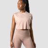 Dame ICIW Topper | Rush Cropped Tank Top Light Mauve