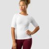 Dame ICIW Seamless | Everyday Seamless T-Shirt Mid Sleeve White