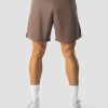 Herre ICIW Shorts | Revive Mesh Shorts Men Dusty Brown