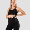 Dame ICIW Sport-Bh | Maternity Nursing Sports Bra Black