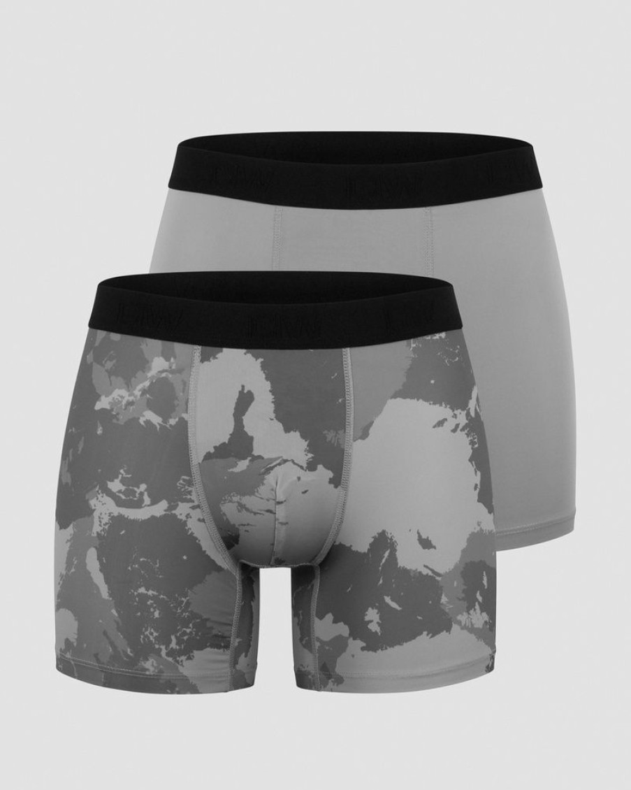 Herre ICIW Undertoy | Sport Boxer 2-Pack Grey/Camo