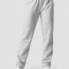 Dame ICIW Bukser | Everyday Straight Leg Sweatpants Light Grey Melange