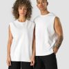 Dame ICIW Topper | Unified Sleeveless T-Shirt White