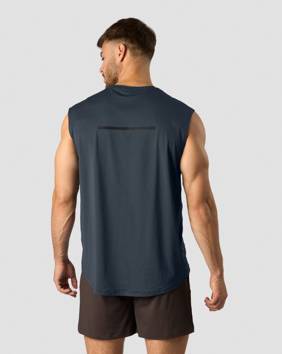 Herre ICIW T-Skjorter | Stride Sleeveless T-Shirt Men Navy