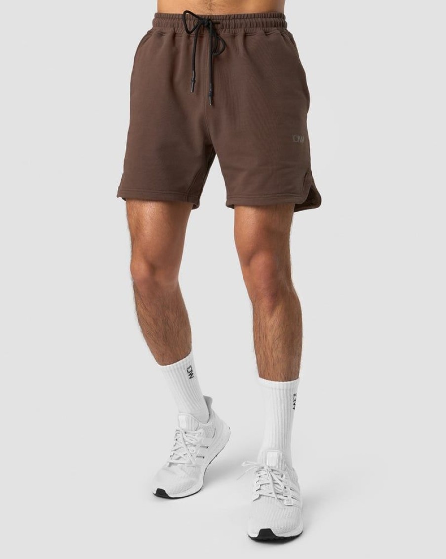 Herre ICIW Shorts | Stride Sweat Shorts Men Dark Brown