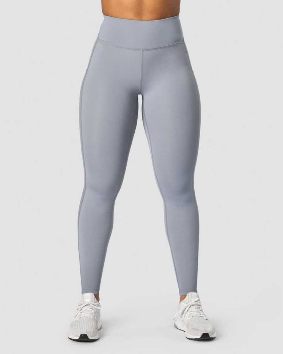 Dame ICIW Tights & Leggings | Revive Mesh Tights Wmn Dusty Blue