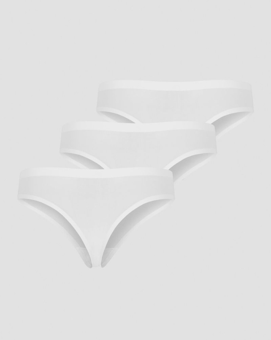 Dame ICIW Undertoy | Invisible Thong 3-Pack White