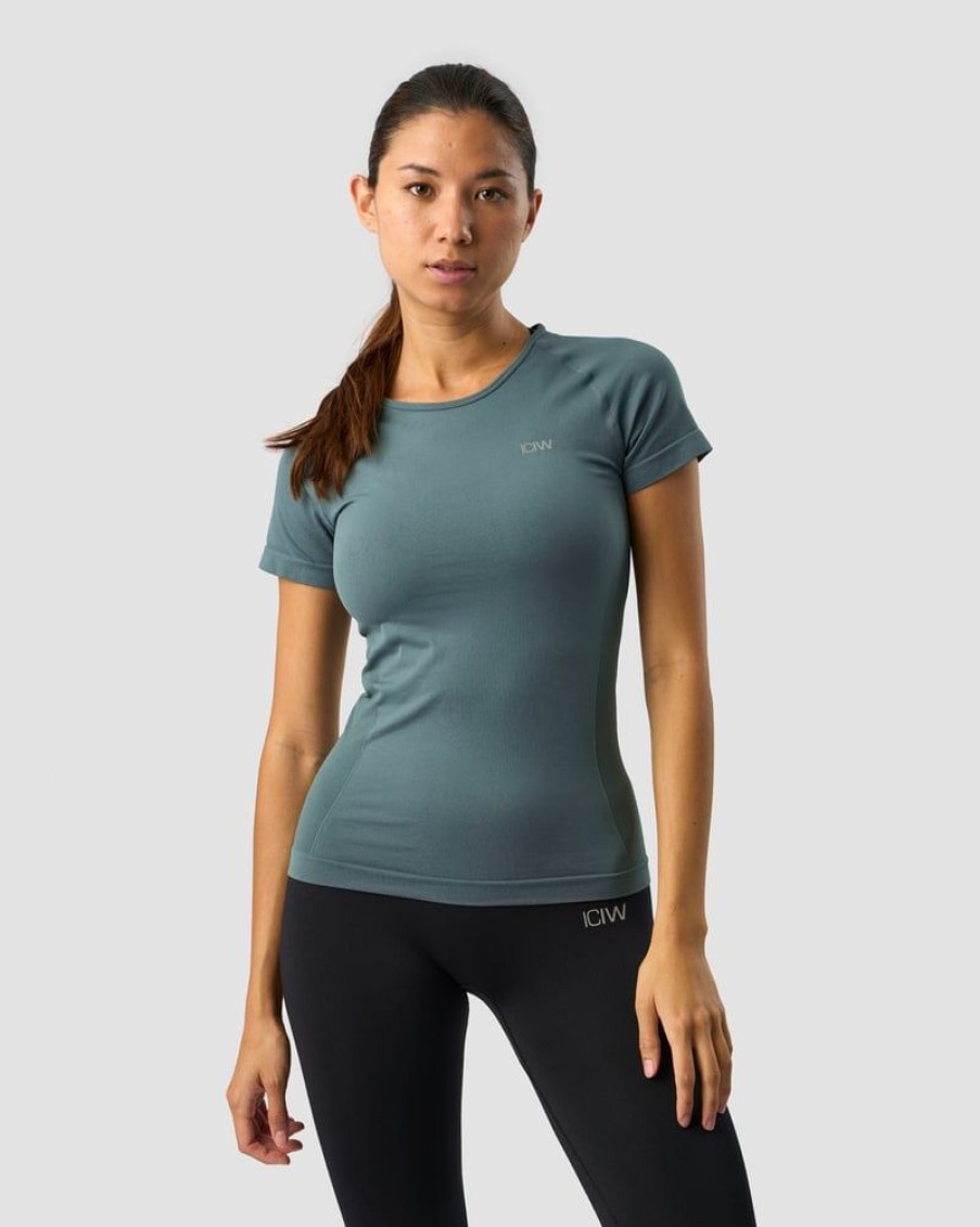 Dame ICIW Seamless | Everyday Seamless T-Shirt Jungle Green