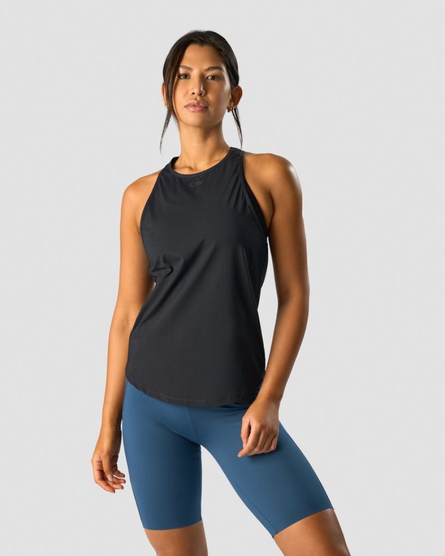 Dame ICIW Topper | Charge Tank Top Wmn Black