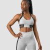 Dame ICIW Sport-Bh | Ultimate Training Sports Bra Grey Camo