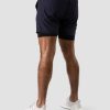 Herre ICIW Shorts | Workout 2-In-1 Shorts Navy