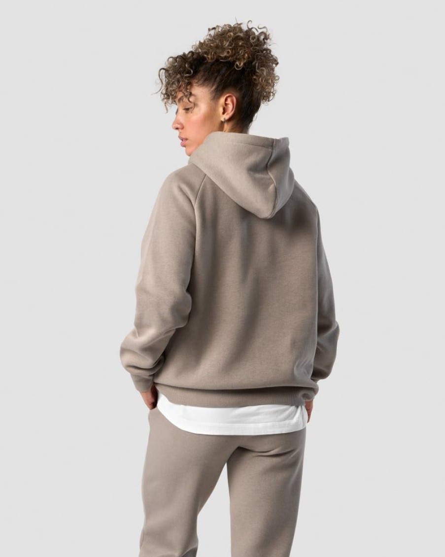 Dame ICIW Langermet | Everyday Hoodie Wmn Greige