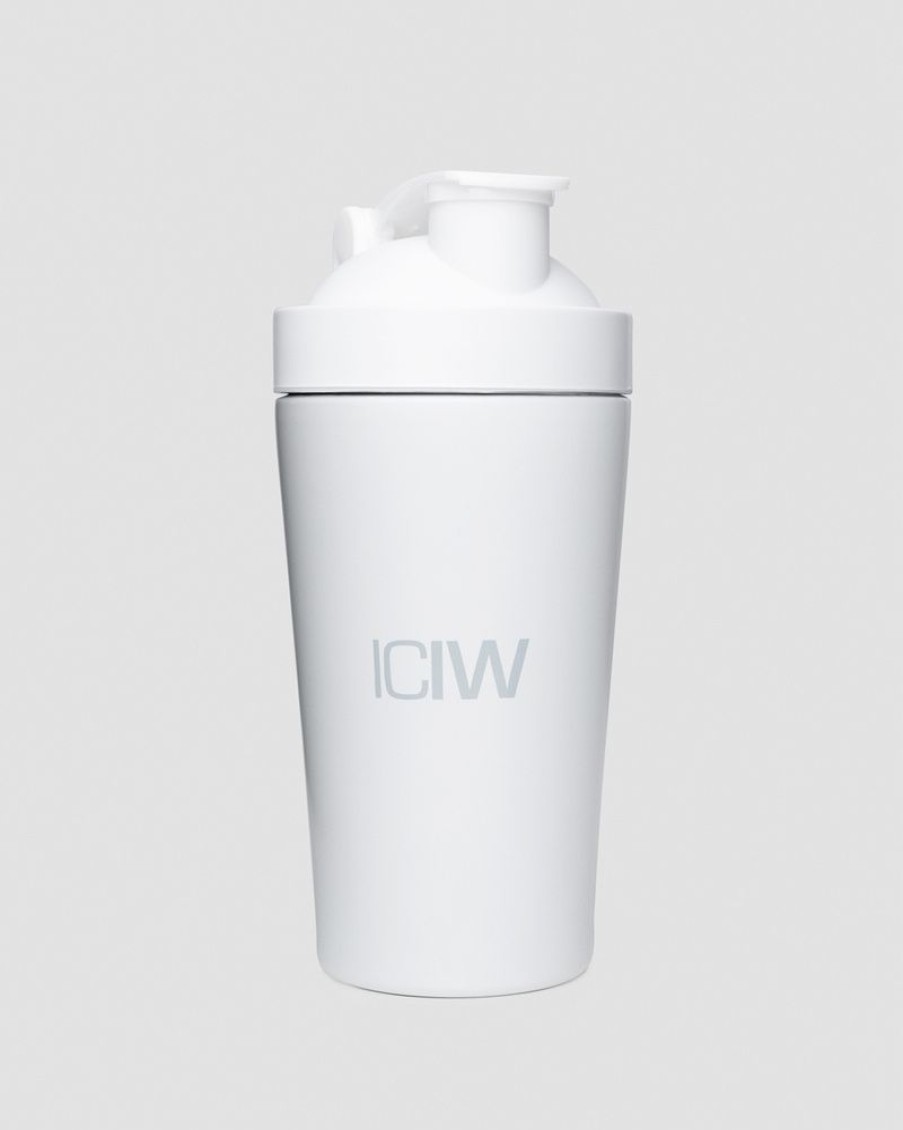 Dame ICIW Shakers, Flasker | Shaker Bottle Stainless Steel 500Ml White