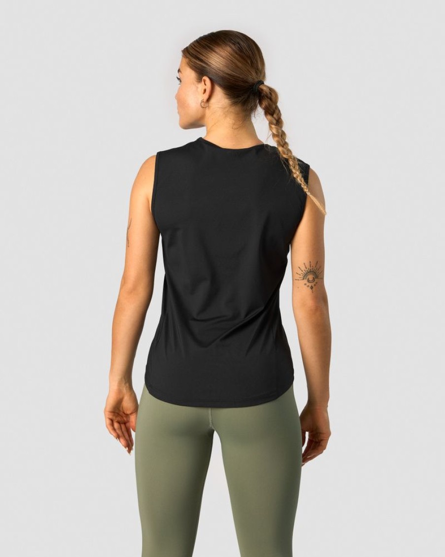 Dame ICIW Topper | Classic Tank Top Black