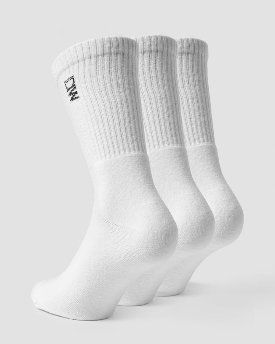 Dame ICIW Sokker | Training Socks 3-Pack White