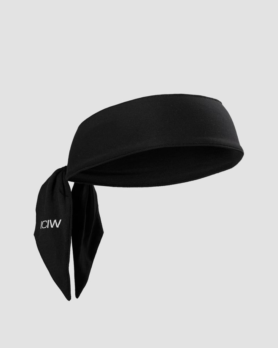 Dame ICIW Harband | Tie Headband Black