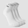 Dame ICIW Sokker | Training Half Socks 3-Pack White