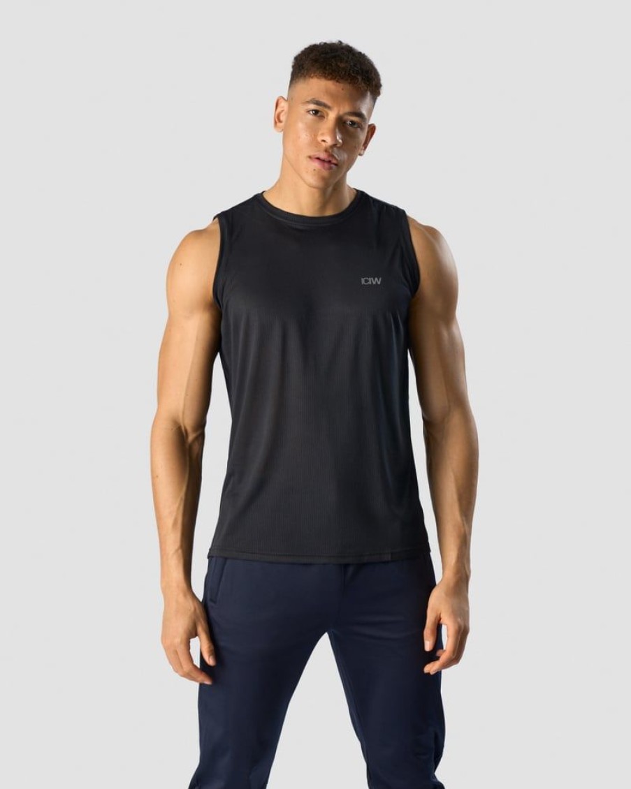 Herre ICIW Singleter | Ultimate Training Tank Men Black