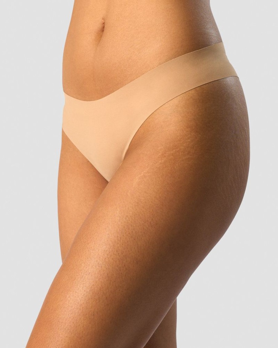 Dame ICIW Undertoy | Soft Thong Almond