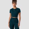 Dame ICIW Seamless | Camo Seamless T-Shirt Dk Teal