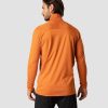 Herre ICIW Langermet | Ultimate Training 1/4 Zip Burnt Orange