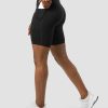 Dame ICIW Shorts | Classic Pocket Biker Shorts Black Wmn