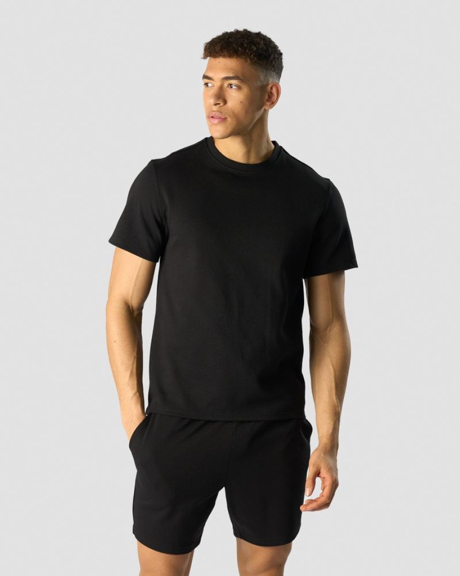 Herre ICIW T-Skjorter | Revive Heavy T-Shirt Men Black