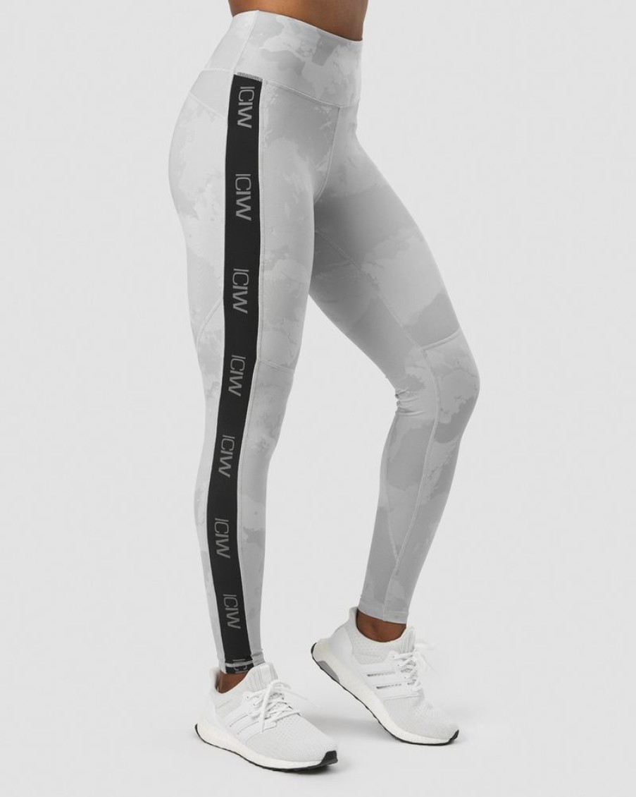 Dame ICIW Tights & Leggings | Ultimate Training Tights Wmn Grey Camo