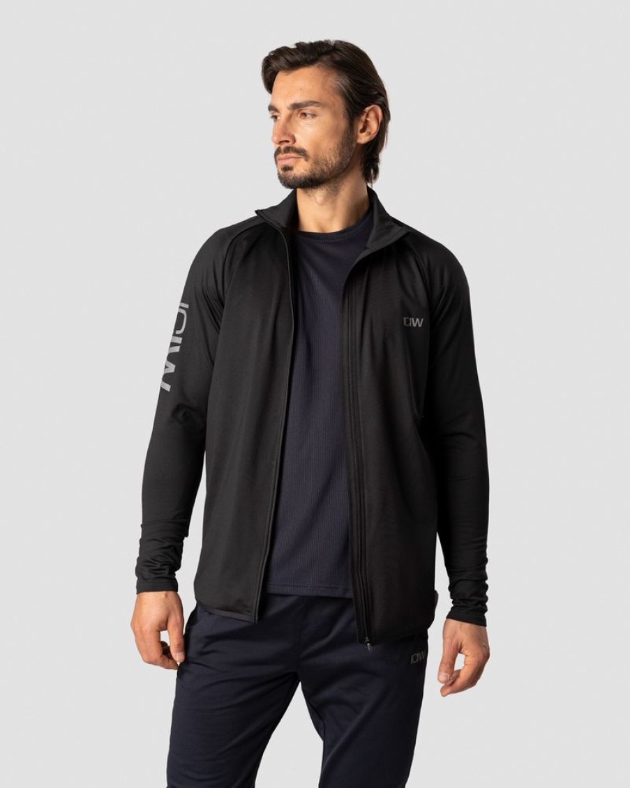 Herre ICIW Langermet | Ultimate Training Zipper Black