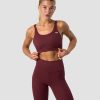 Dame ICIW Sport-Bh | Nimble Sports Bra Burgundy