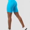 Dame ICIW Shorts | Scrunch V-Shape Biker Shorts Blue