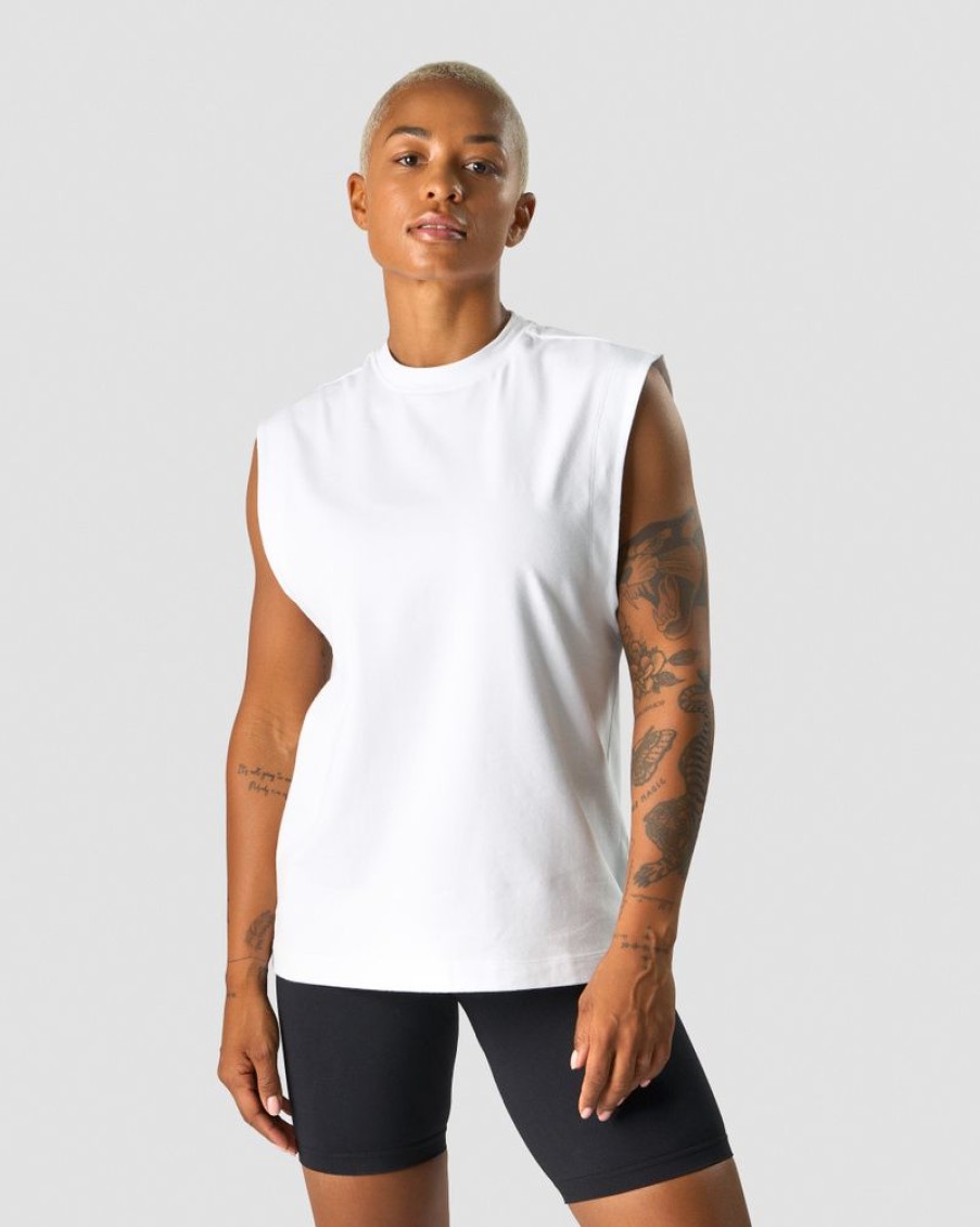 Dame ICIW Topper | Everyday Cotton Tank Top White