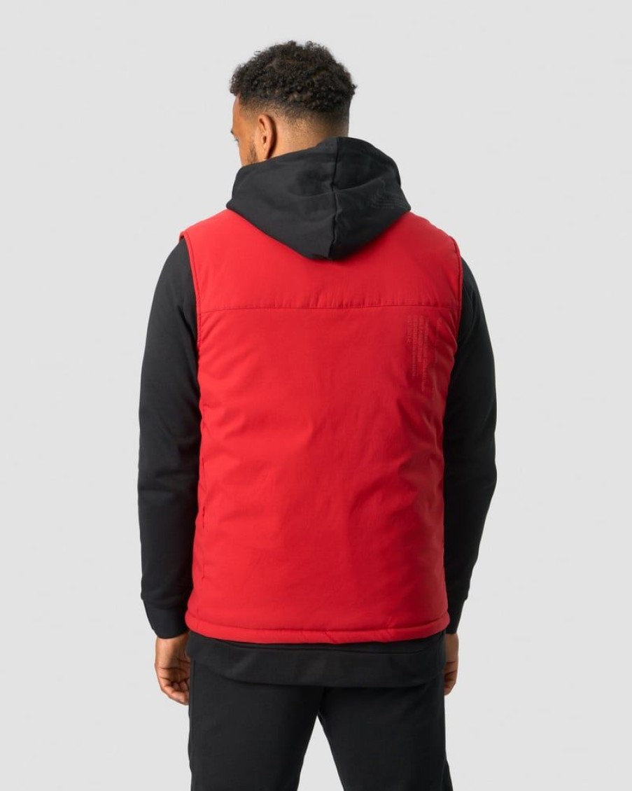 Herre ICIW Jakker Og Vester | Training Club Vest Red