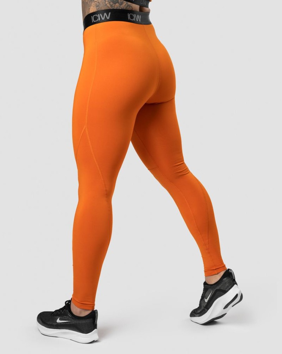 Dame ICIW Tights & Leggings | Ultimate Training V-Shape Tights Amber