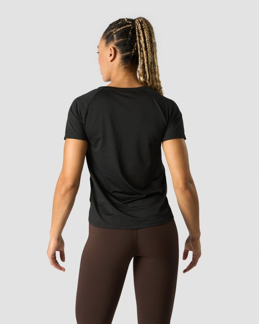 Dame ICIW T-Shirts | Stride T-Shirt Wmn Black