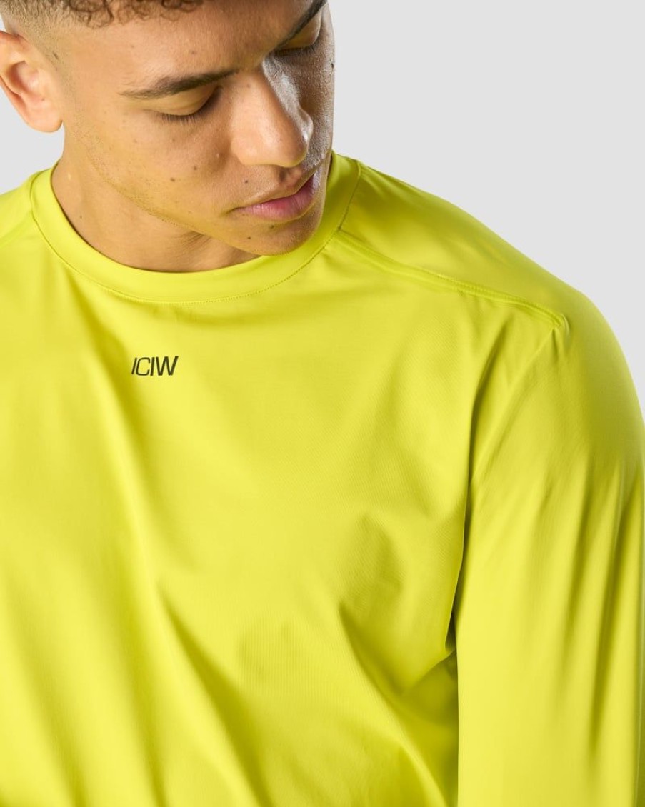 Herre ICIW Langermet | Charge Longsleeve Men Acid Yellow