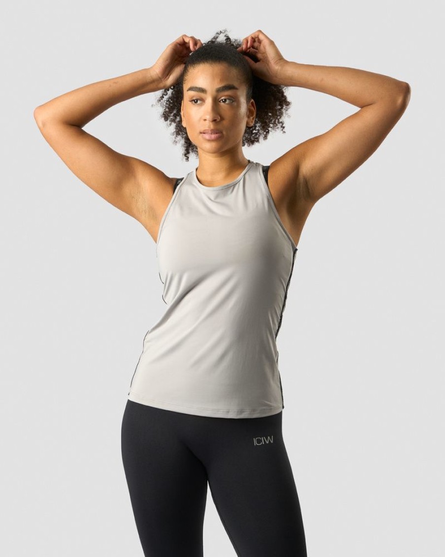 Dame ICIW Topper | Ultimate Training Tank Top Grey