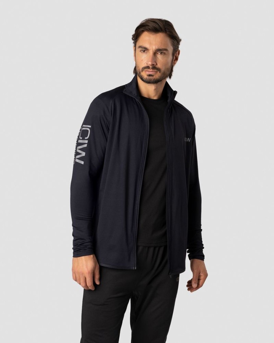 Herre ICIW Langermet | Ultimate Training Zipper Navy