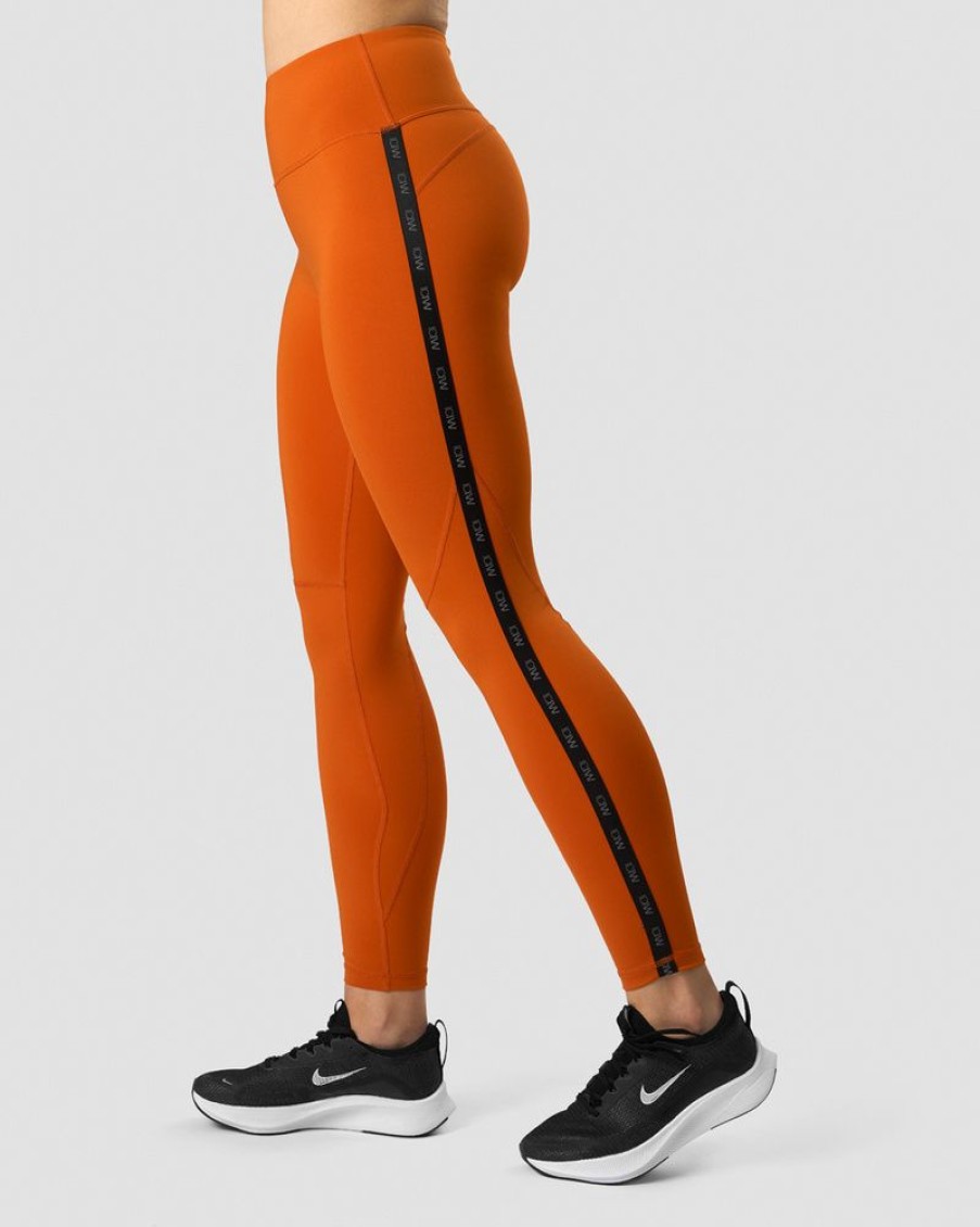 Dame ICIW Tights & Leggings | Ultimate Training Logo Tights Amber