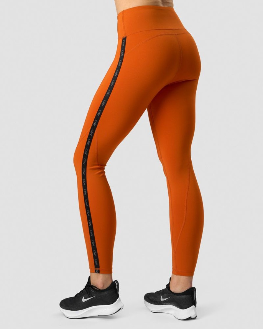 Dame ICIW Tights & Leggings | Ultimate Training Logo Tights Amber