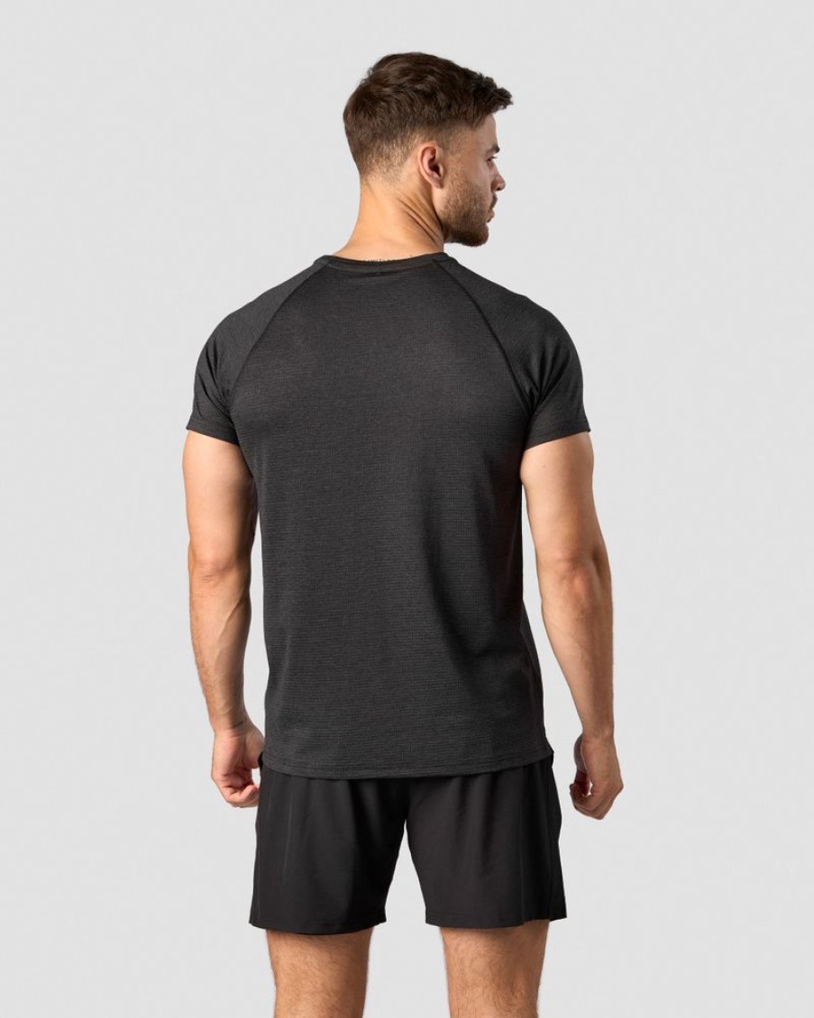 Herre ICIW T-Skjorter | Training Mesh T-Shirt Men Dark Grey