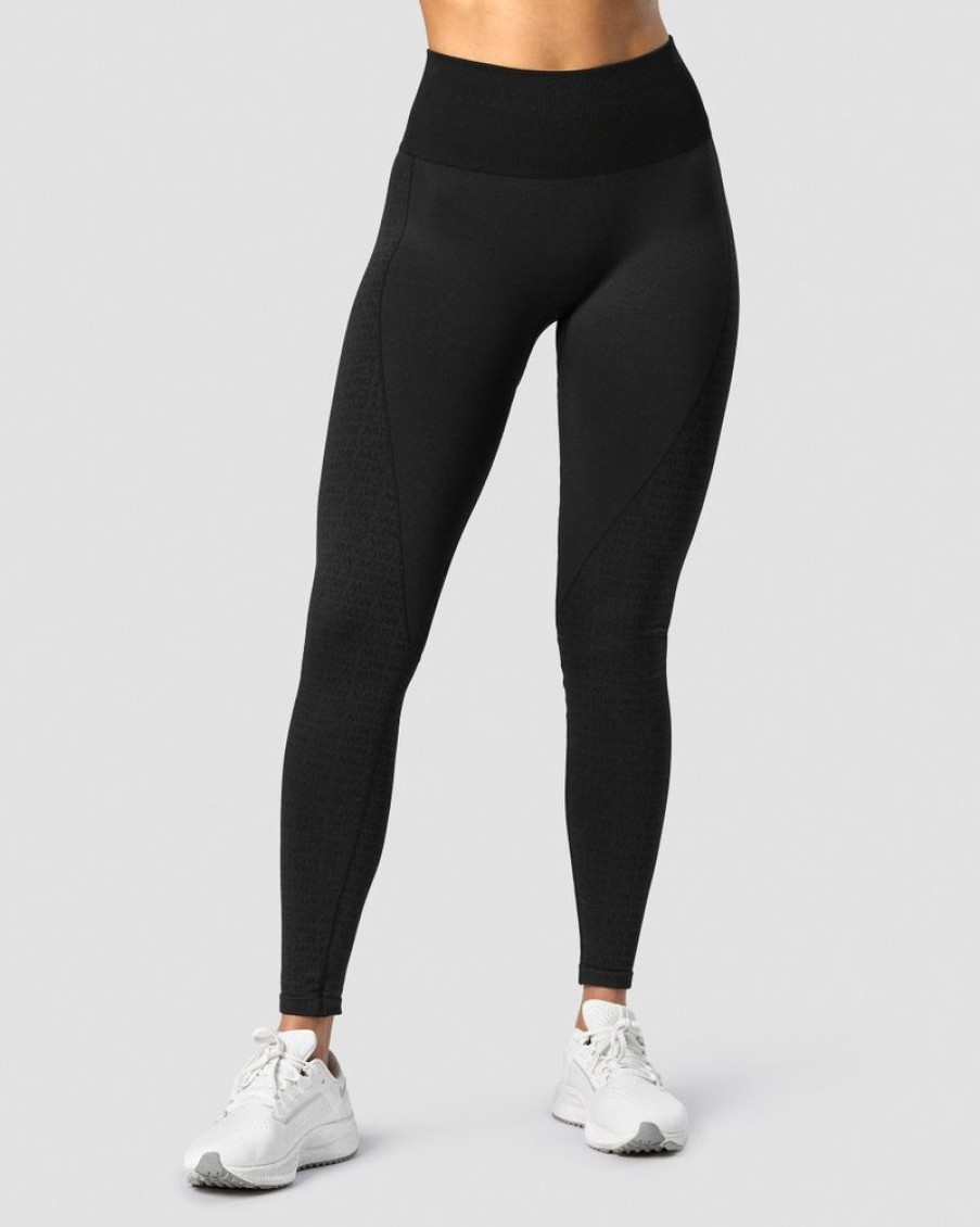 Dame ICIW Tights & Leggings | Signature Seamless Tights Black