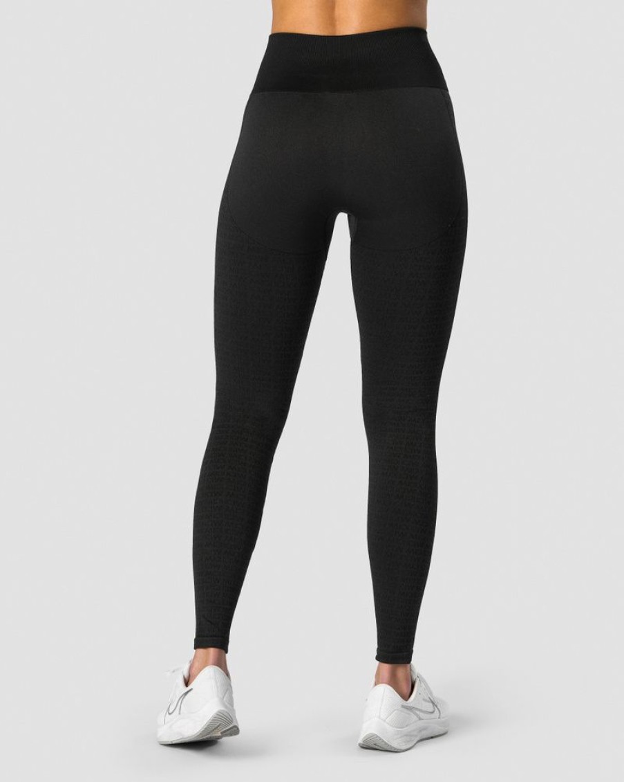 Dame ICIW Tights & Leggings | Signature Seamless Tights Black