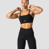 Dame ICIW Sport-Bh | Stride Strappy Sportsbra Black