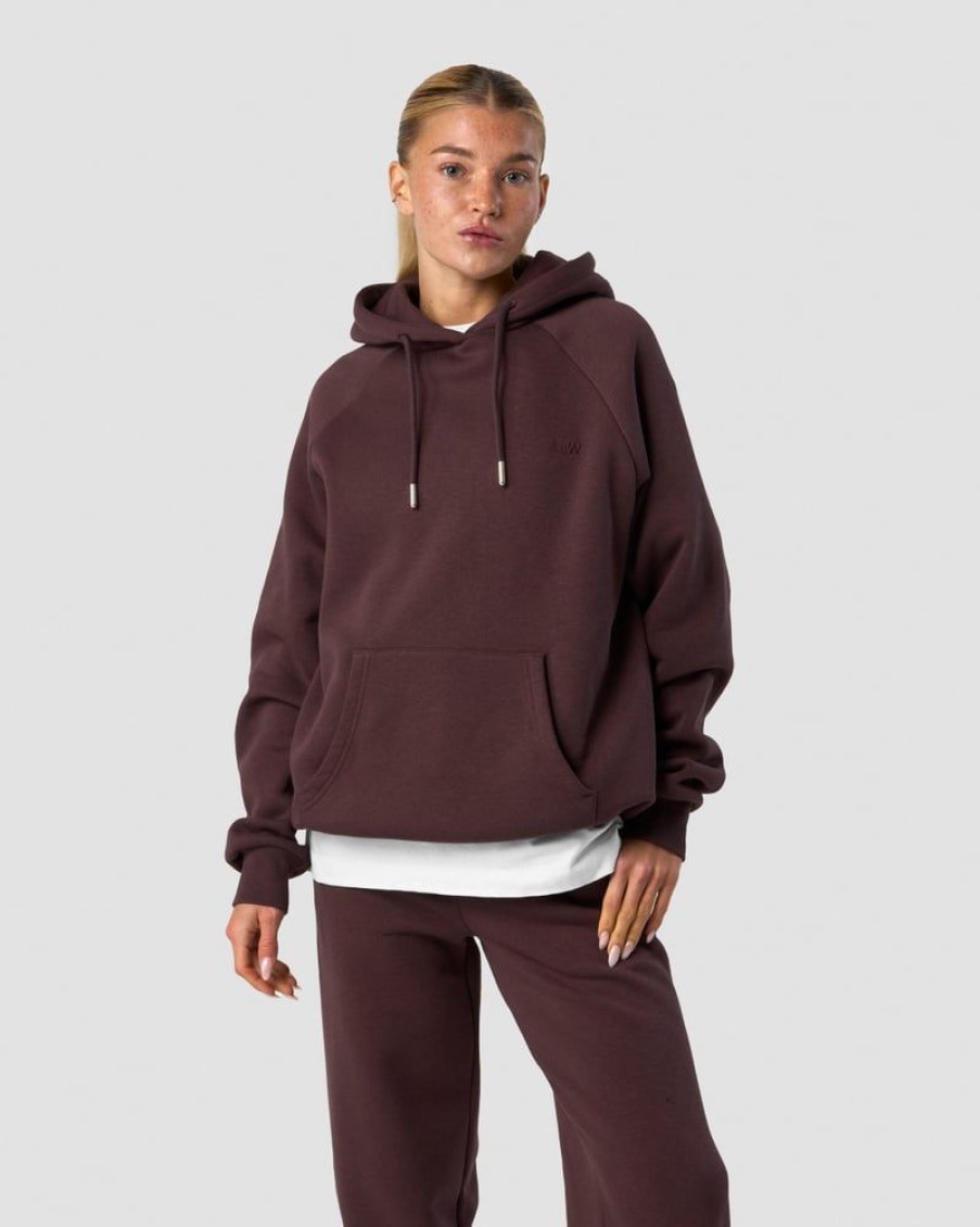 Dame ICIW Langermet | Everyday Hoodie Wmn Burgundy