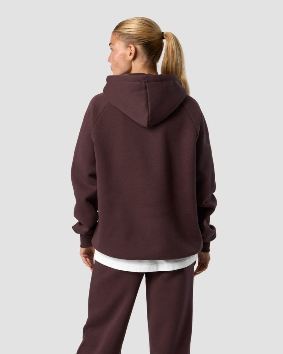 Dame ICIW Langermet | Everyday Hoodie Wmn Burgundy