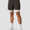 Herre ICIW Shorts | Stride 2-In-1 Shorts Men Charcoal