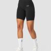 Dame ICIW Seamless | Ribbed Define Seamless Pocket Biker Shorts Black