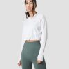 Dame ICIW Langermet | Define Cropped Adjustable Long Sleeve White