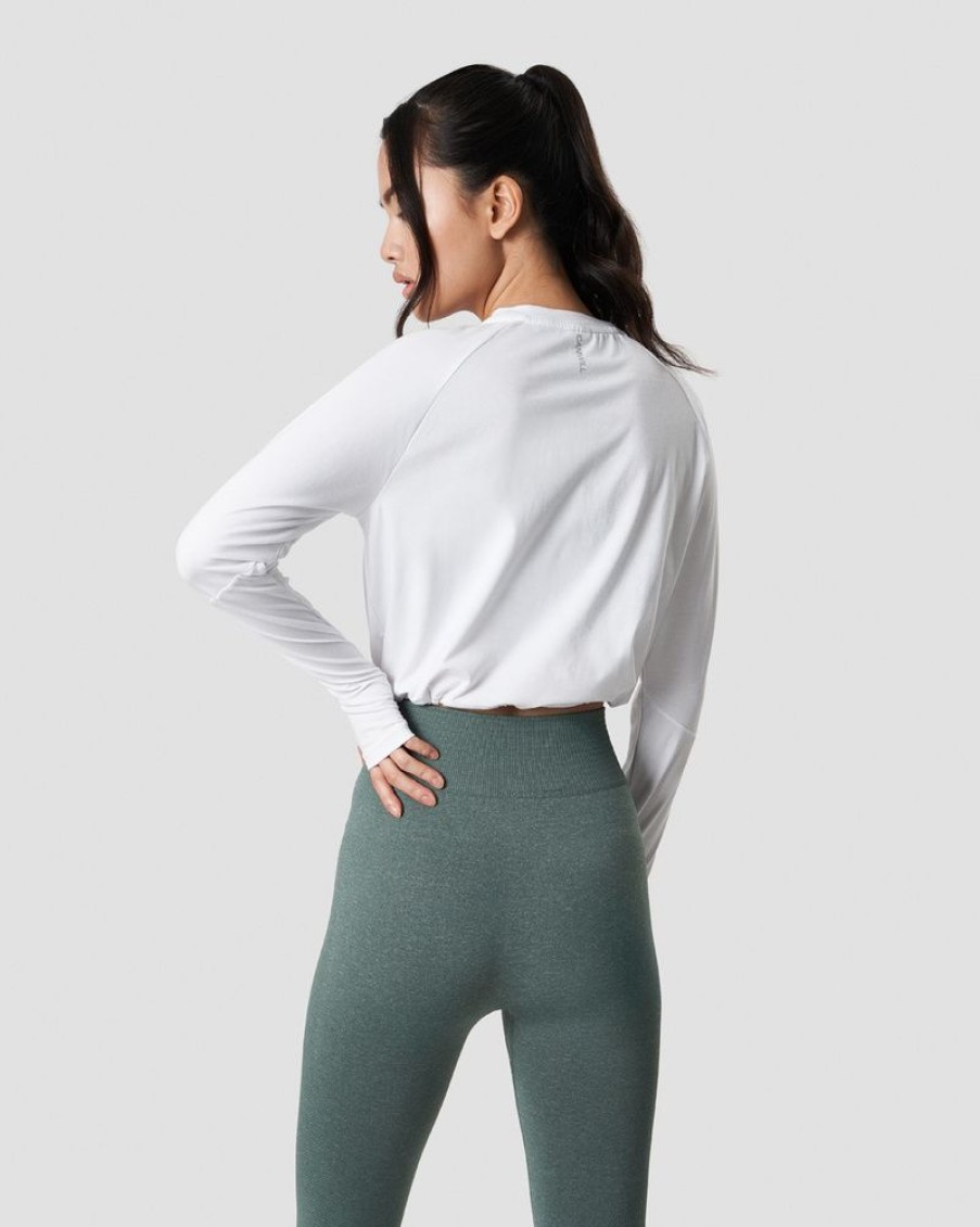 Dame ICIW Langermet | Define Cropped Adjustable Long Sleeve White